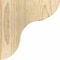 Ekena Millwork Carmel Rough Sawn Corbel, Douglas Fir, 4"W x 8"D x 8"H COR04X08X08CAR00RDF - alternate 2
